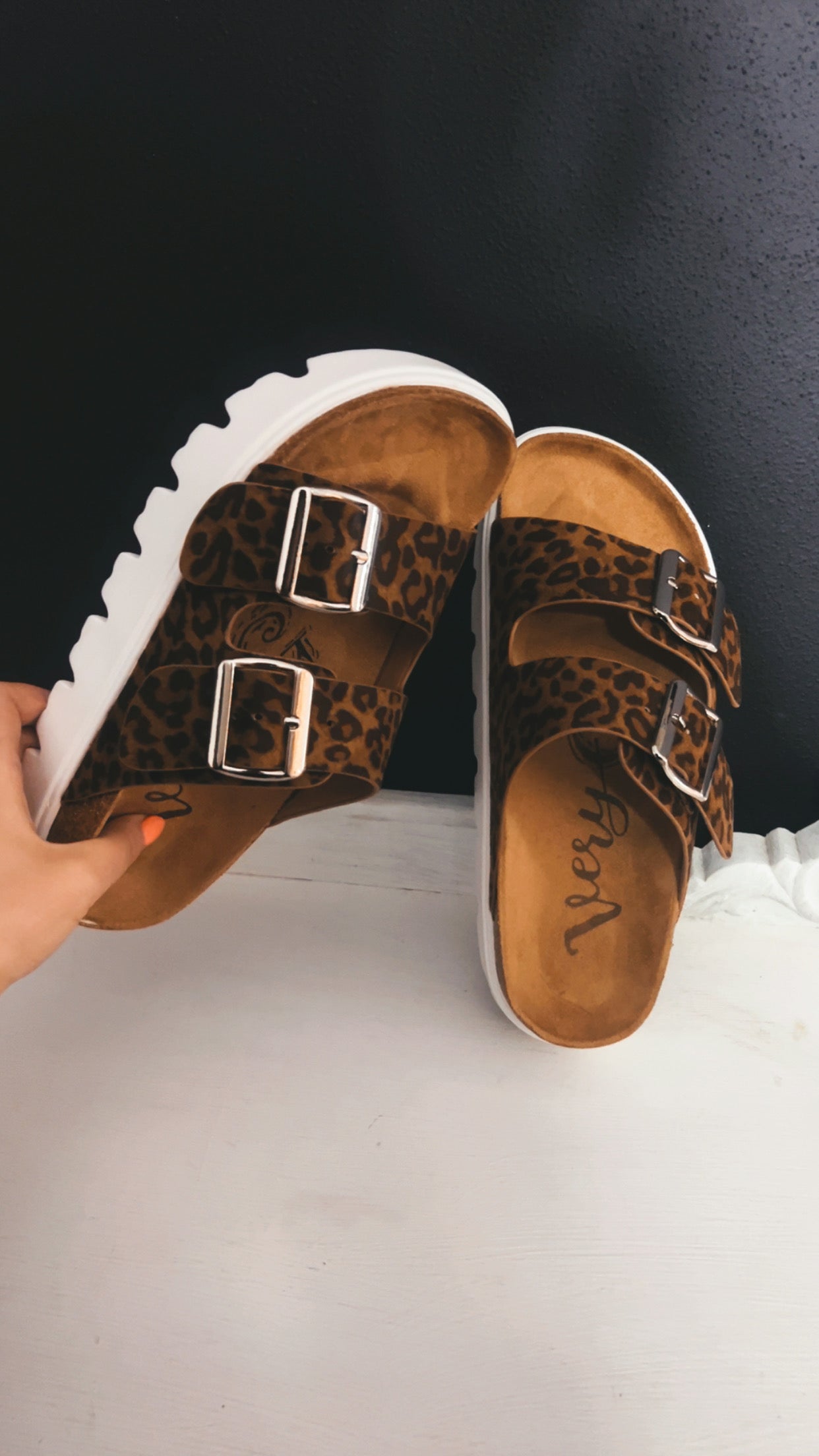 Leopard Jazmin Sandal