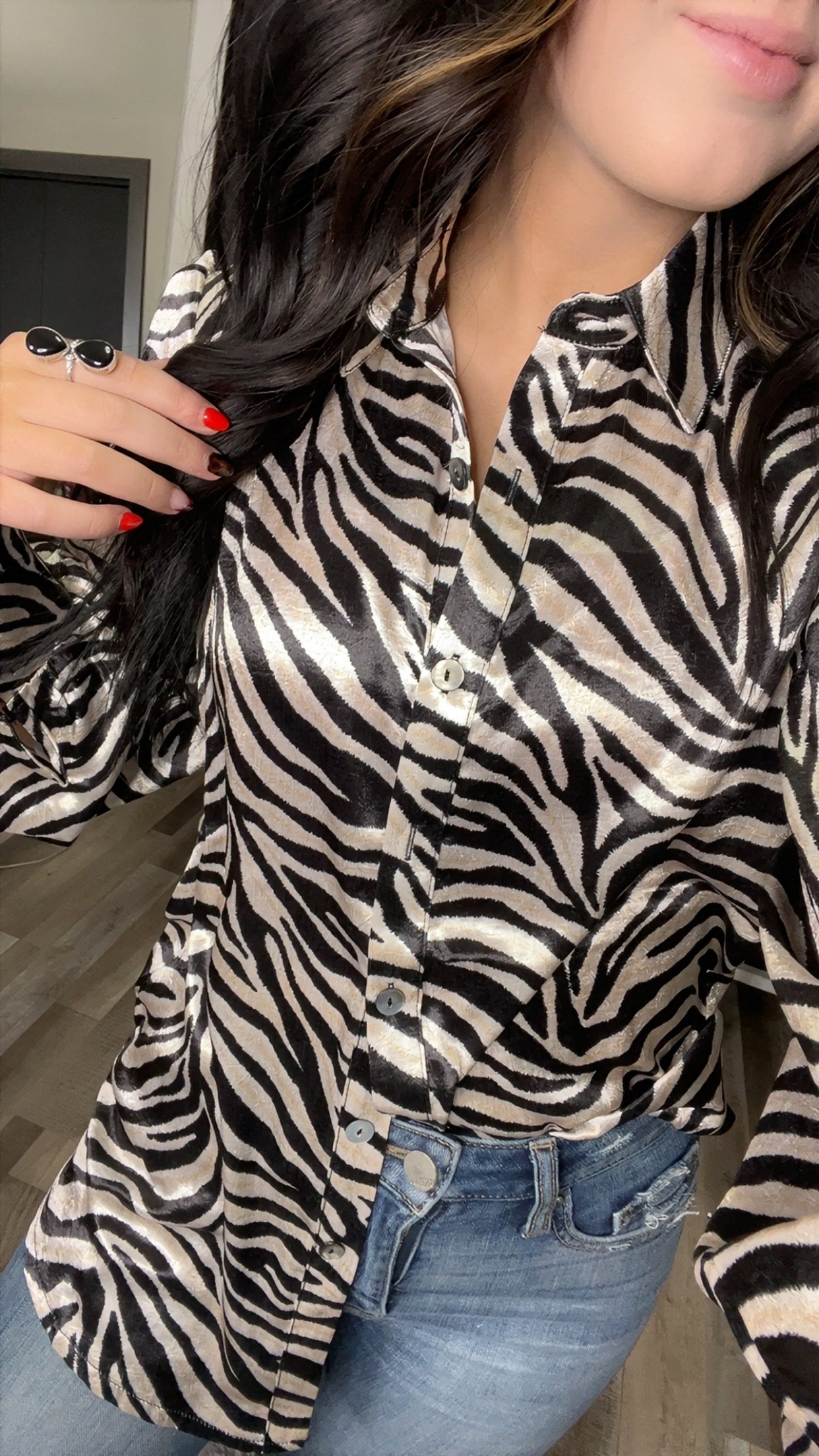 Cowgirl Safari Button Up