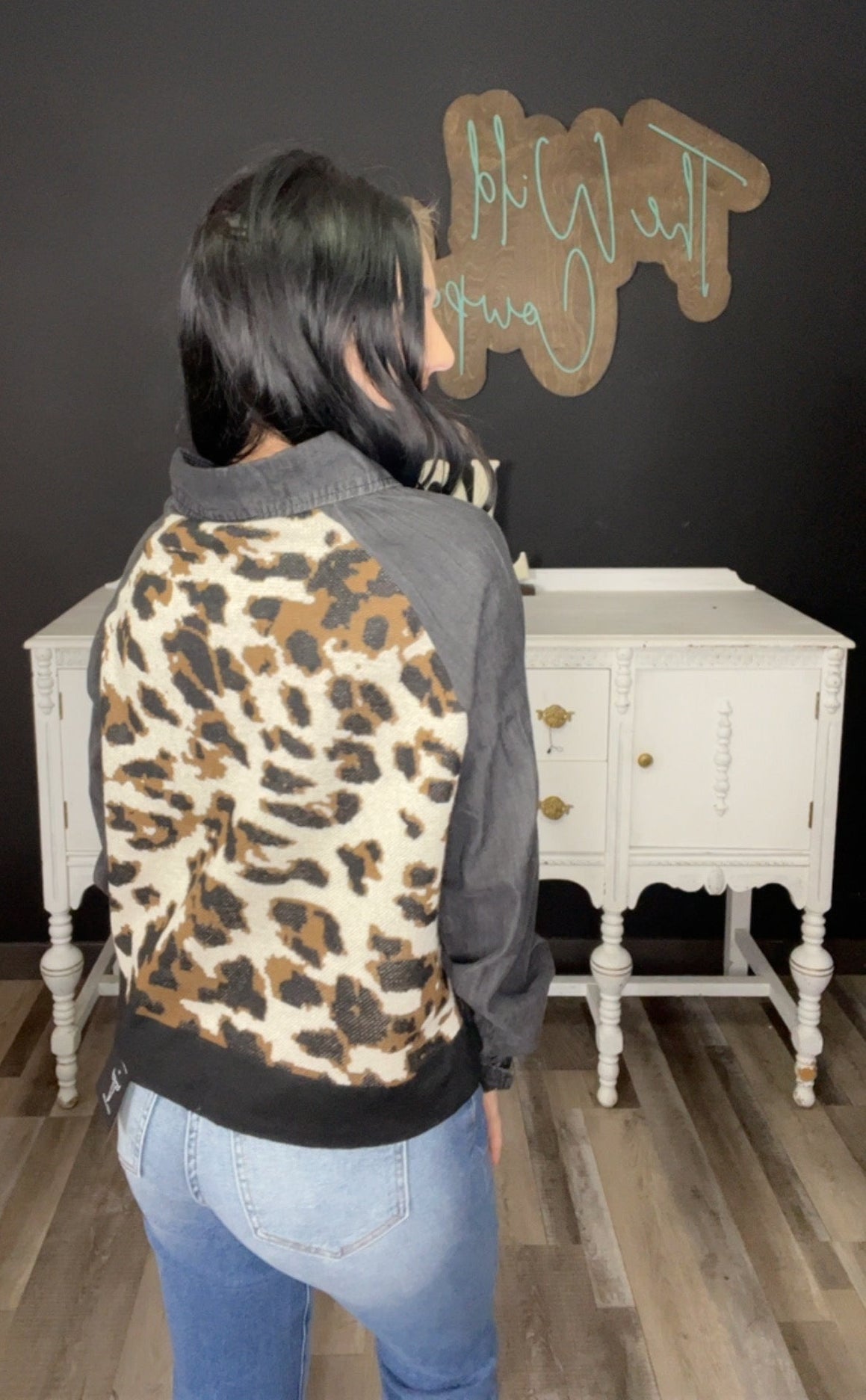 Doubleshift Leopard Sweatshirt