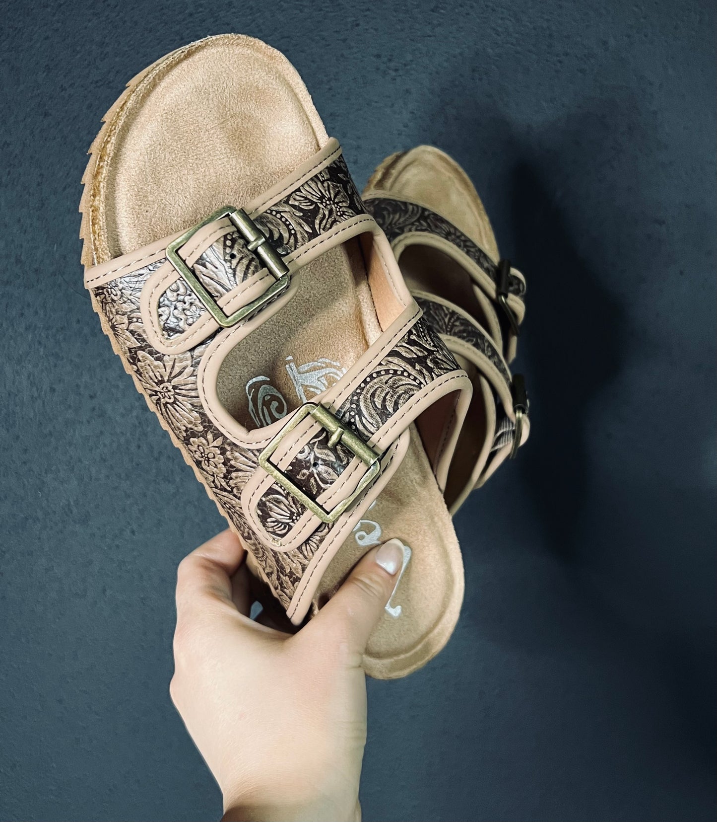 The Cassidy Sandals- Dark Brown