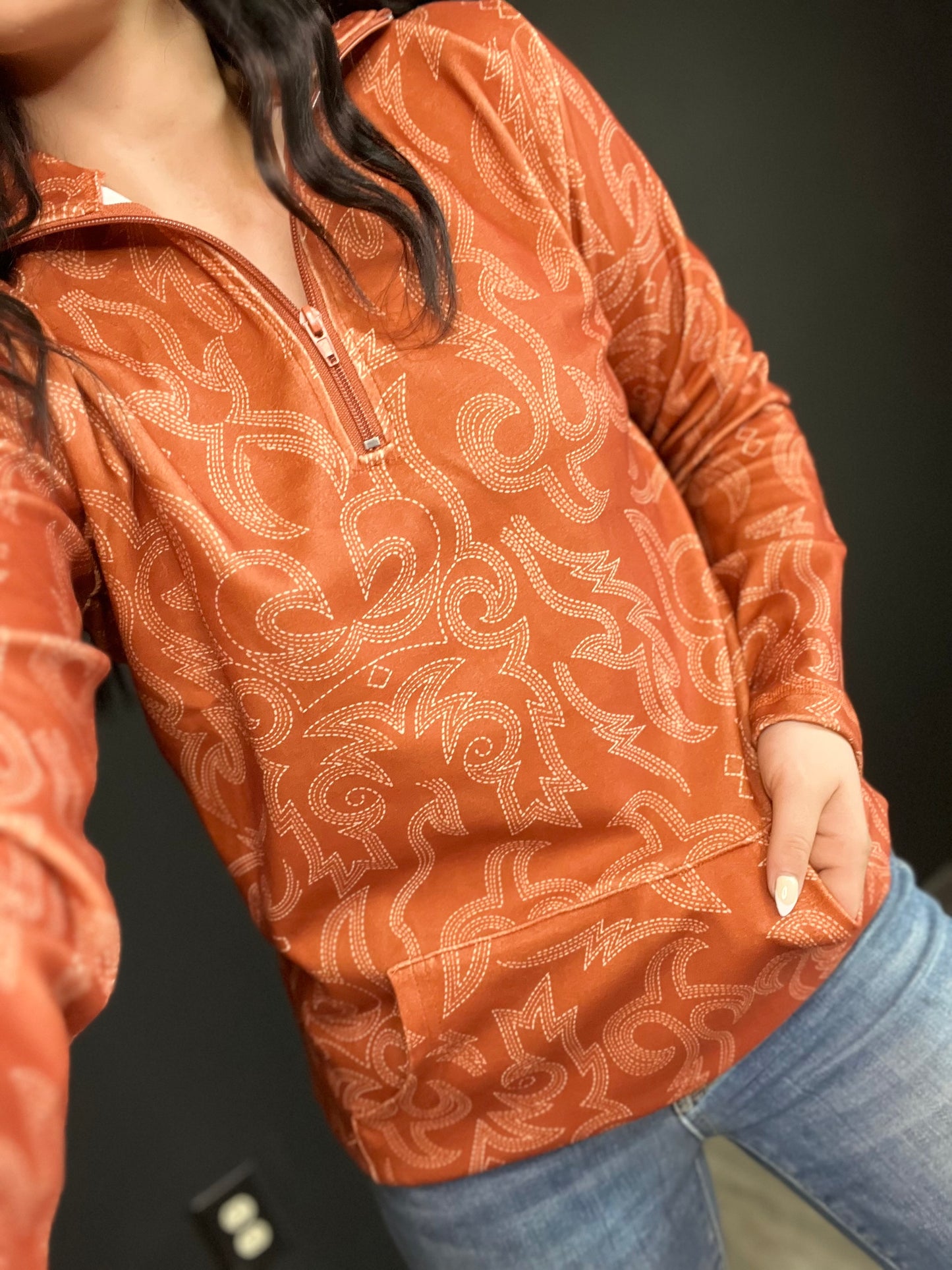 Rustic Ranch Pullover