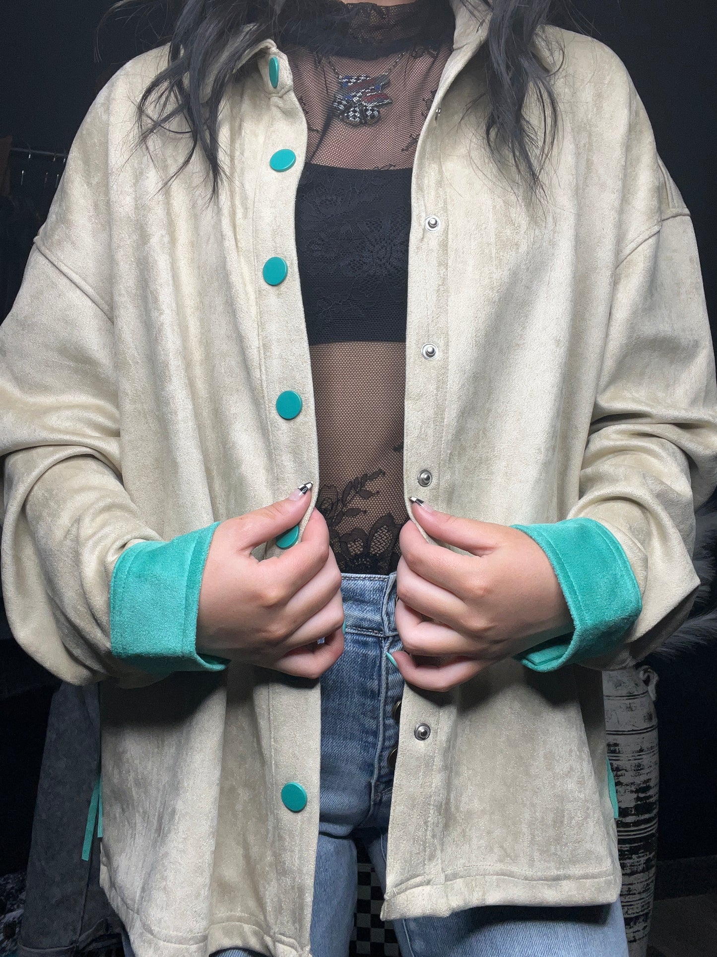 The Rodeo Girl Light Shacket