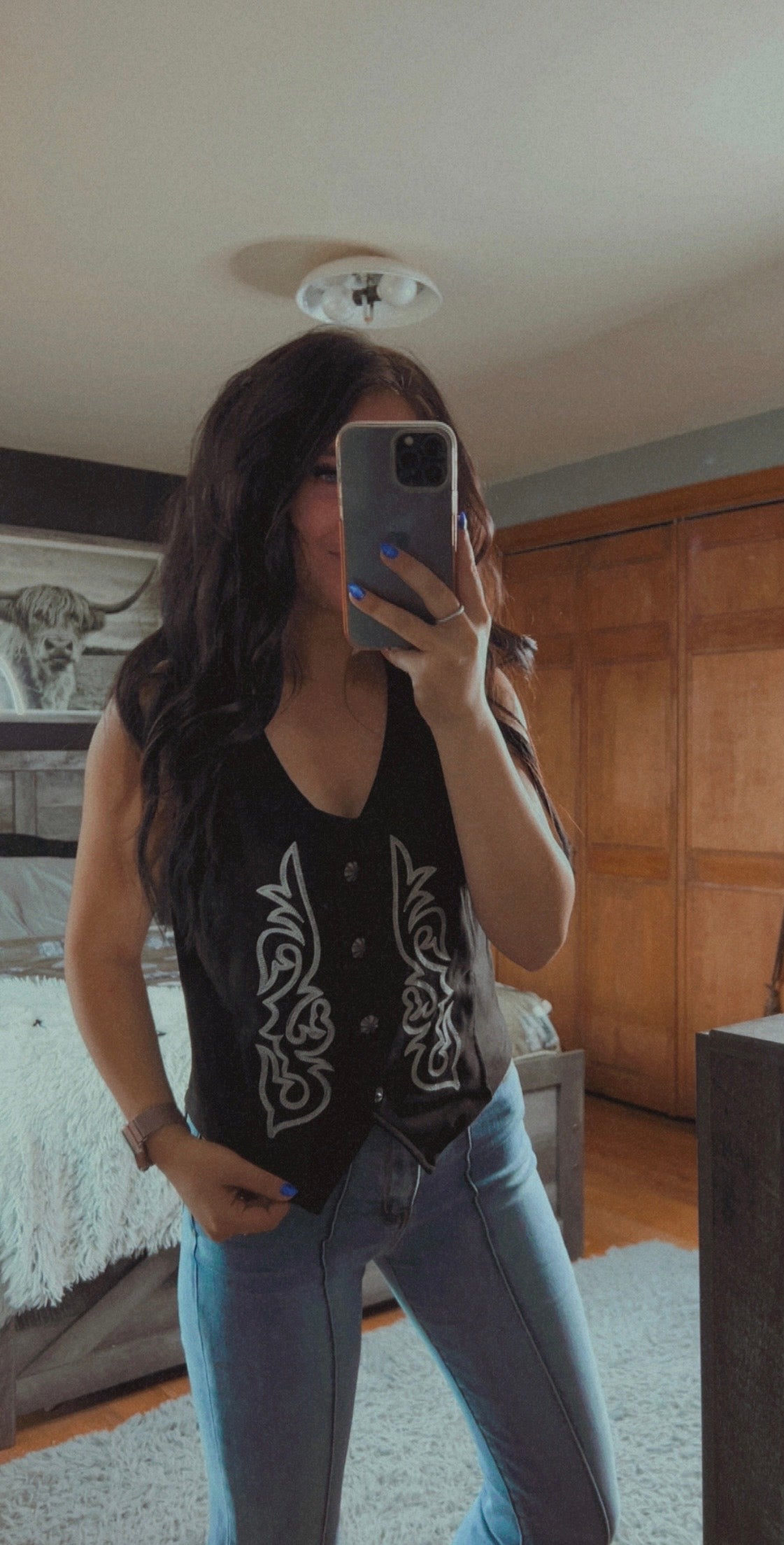 Boot Stitch Vest