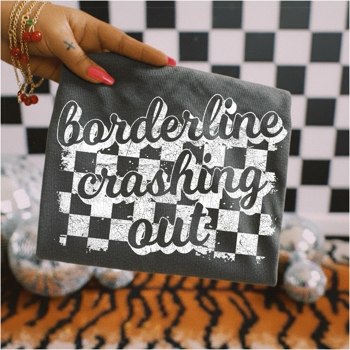 Borderline crashing out tee PREORDER