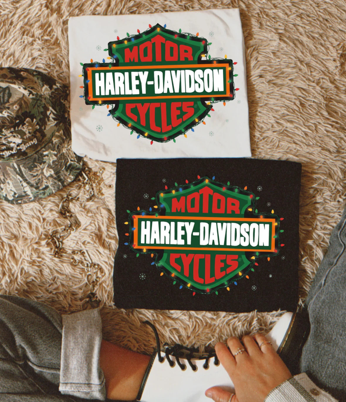 HD Christmas Light Tee