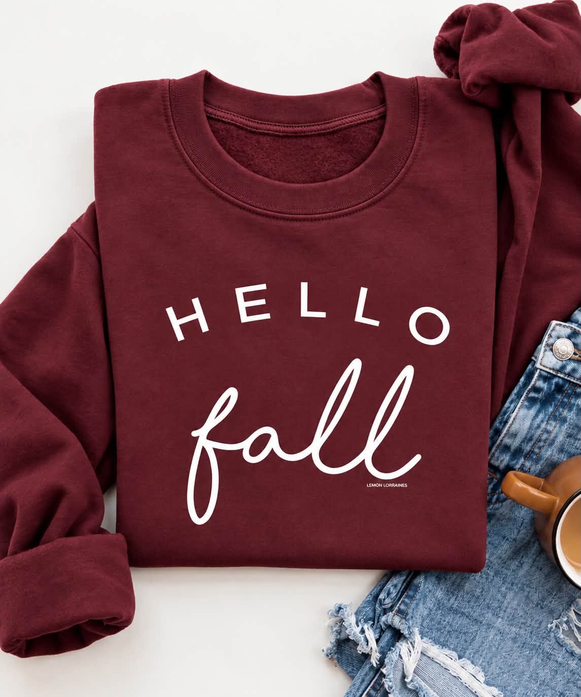 Hello Fall Crewneck