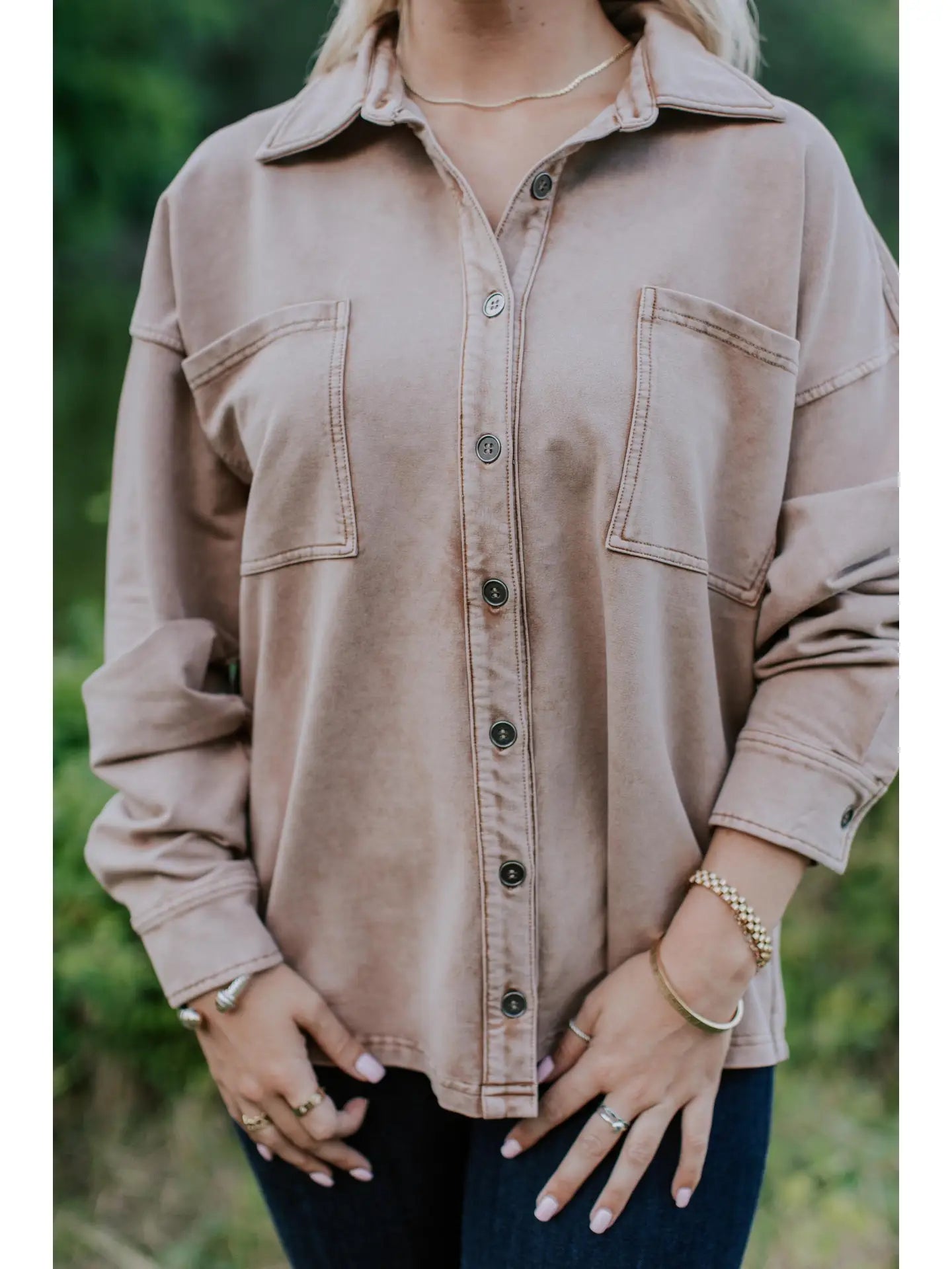 Mauve Shacket