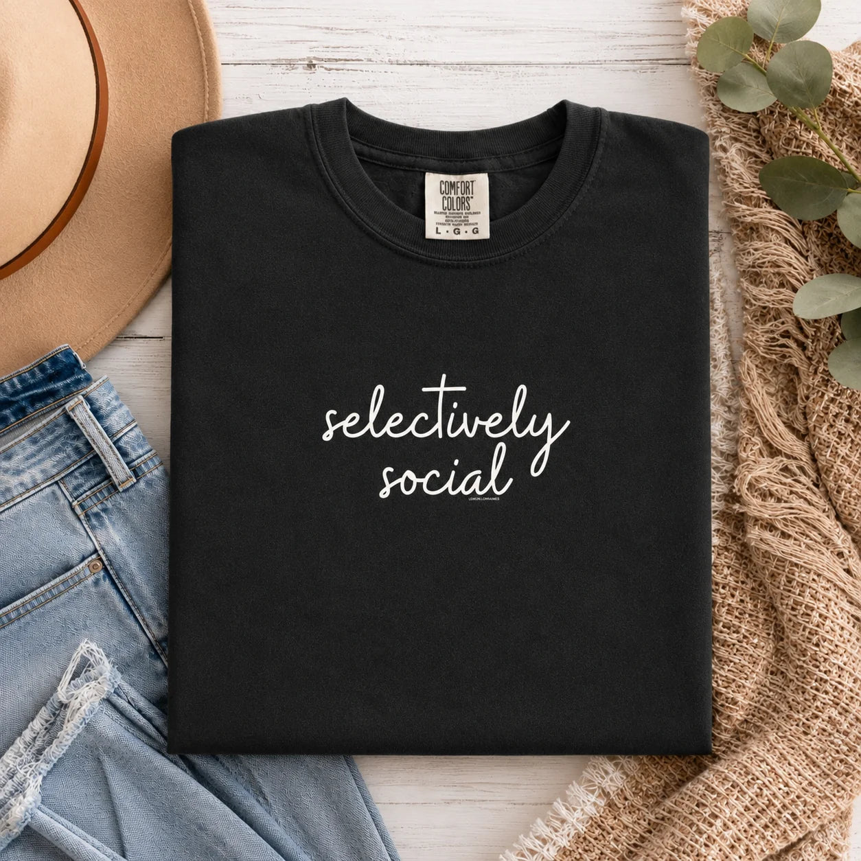 Selectively Social Tee PREORDER