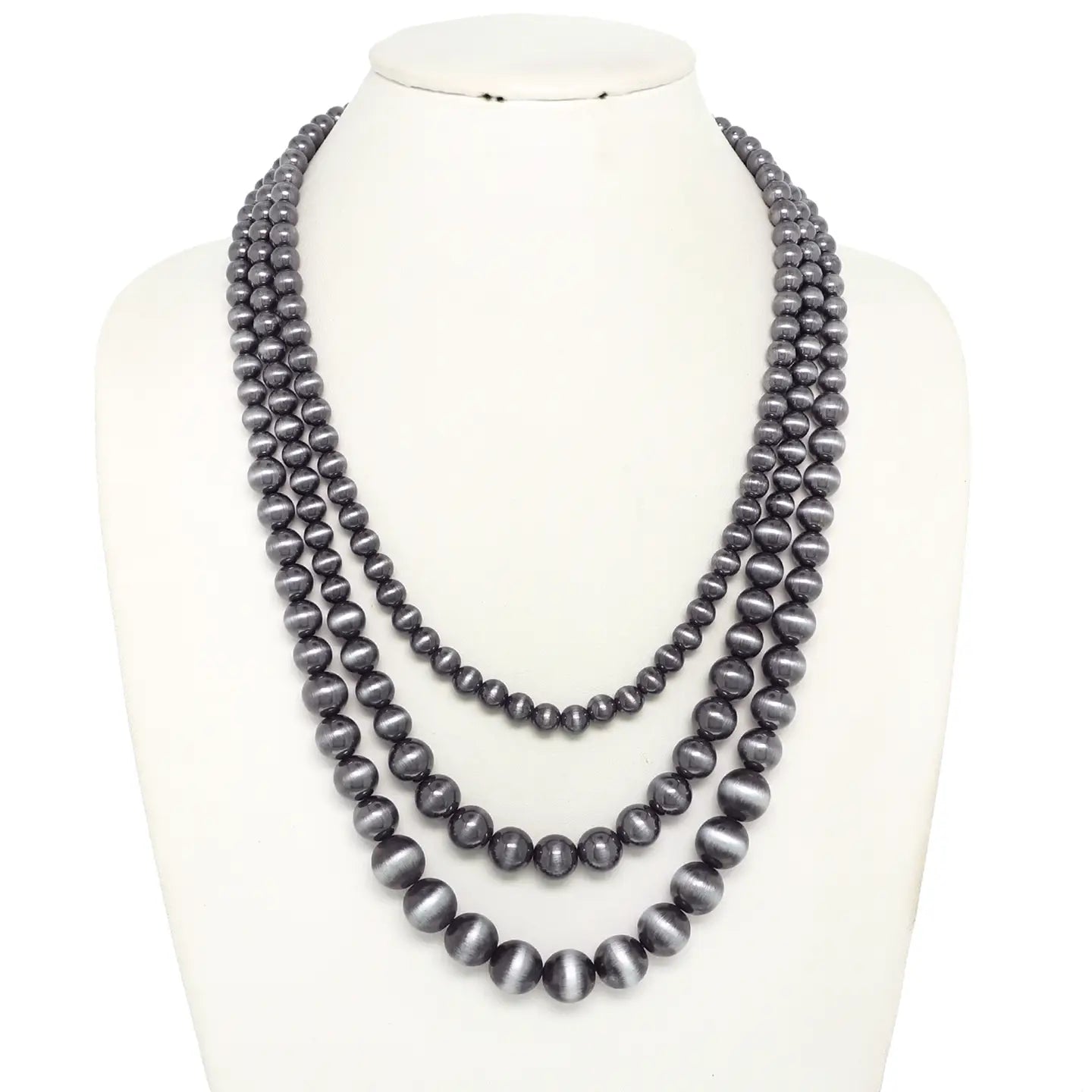 Triple Faux Navajo Pearl Strand