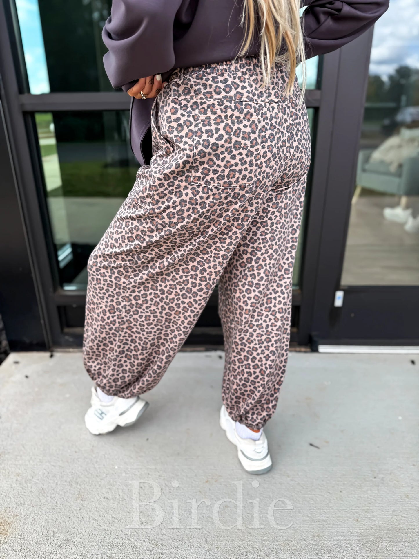 Leopard Joggers