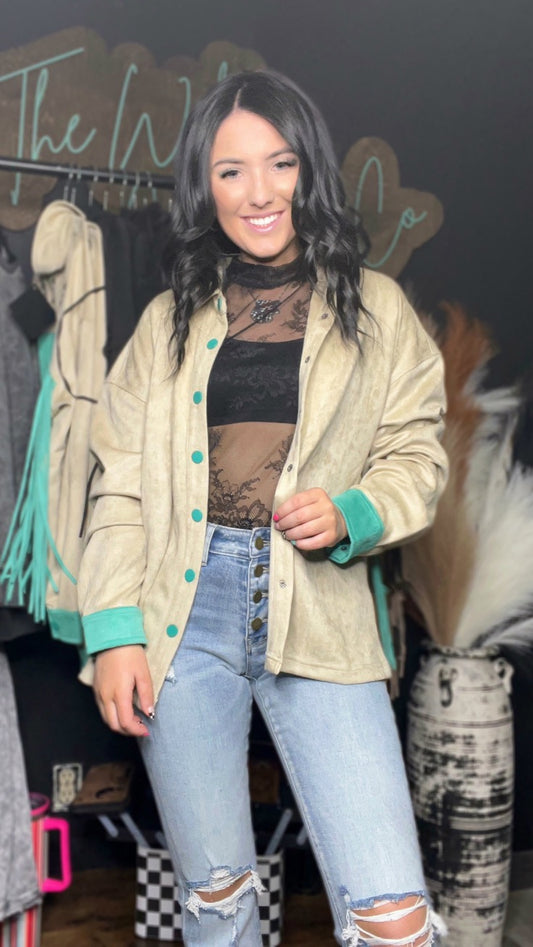 The Rodeo Girl Light Shacket