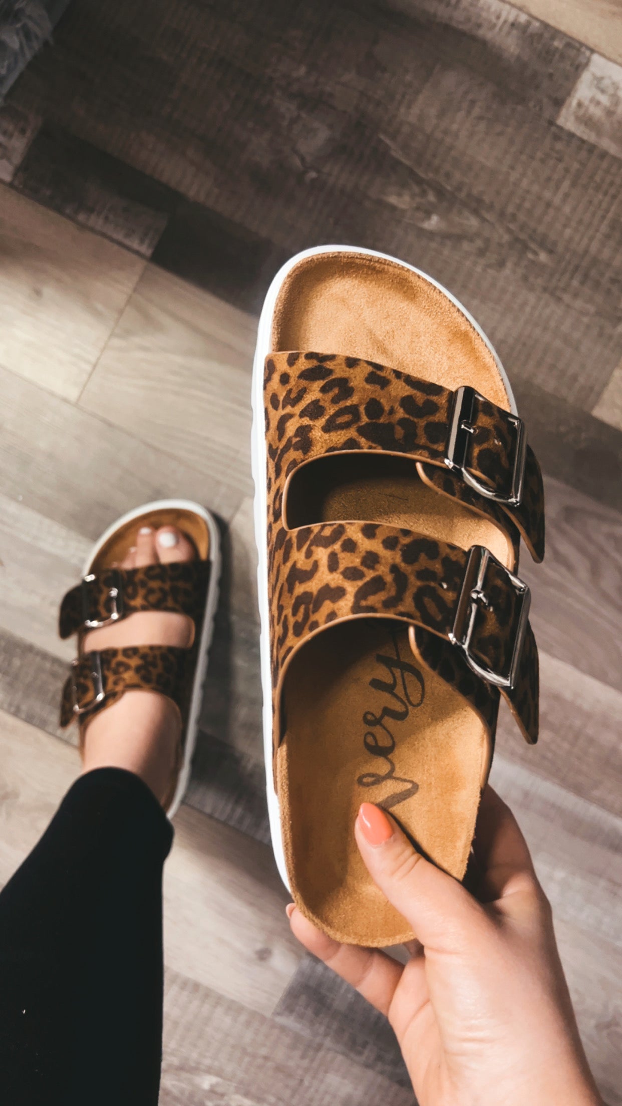 Leopard Jazmin Sandal
