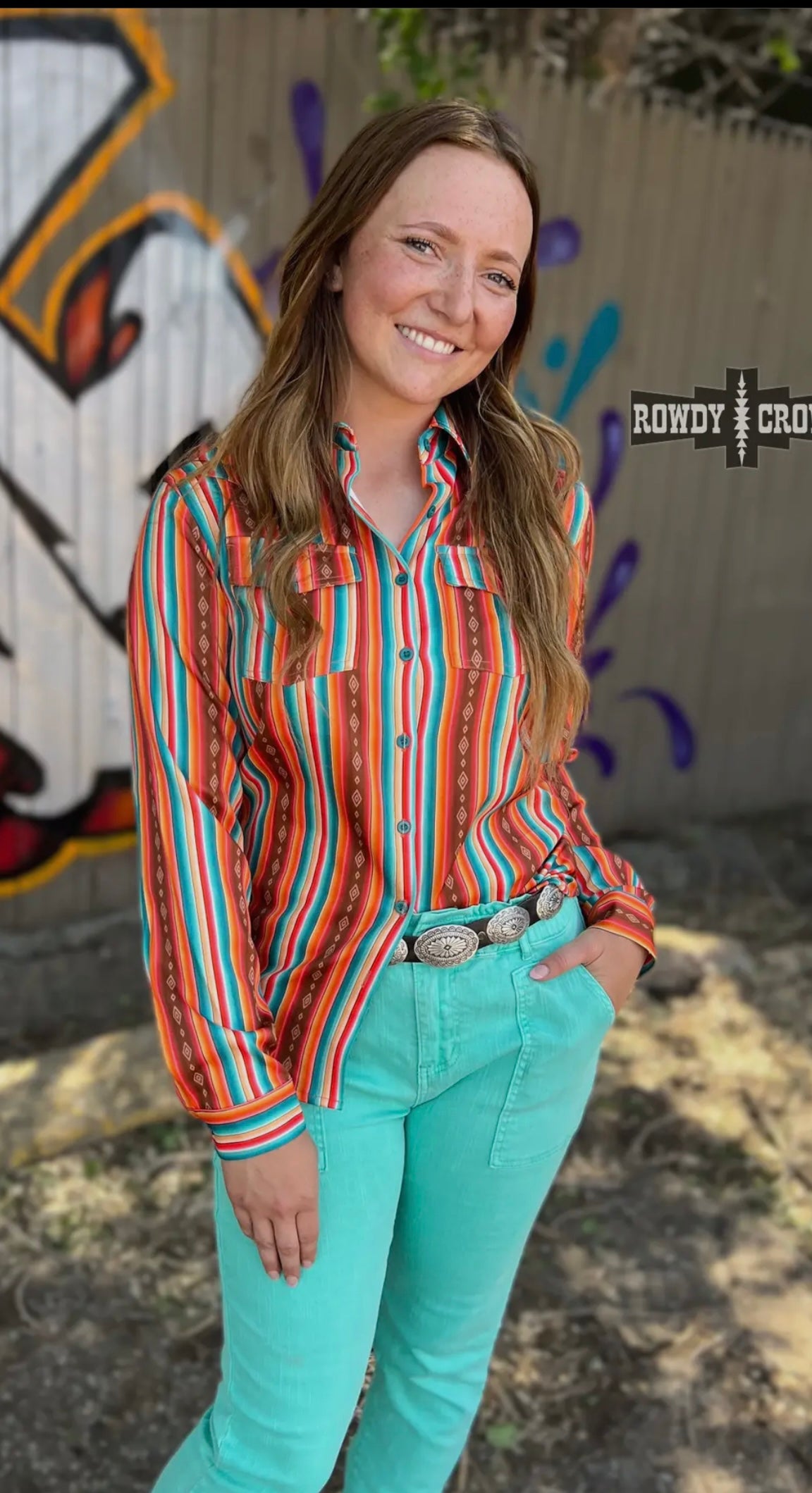 Sturgill Serape Button Up