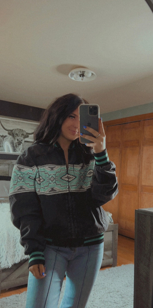 Desert Horizon Bomber Jacket