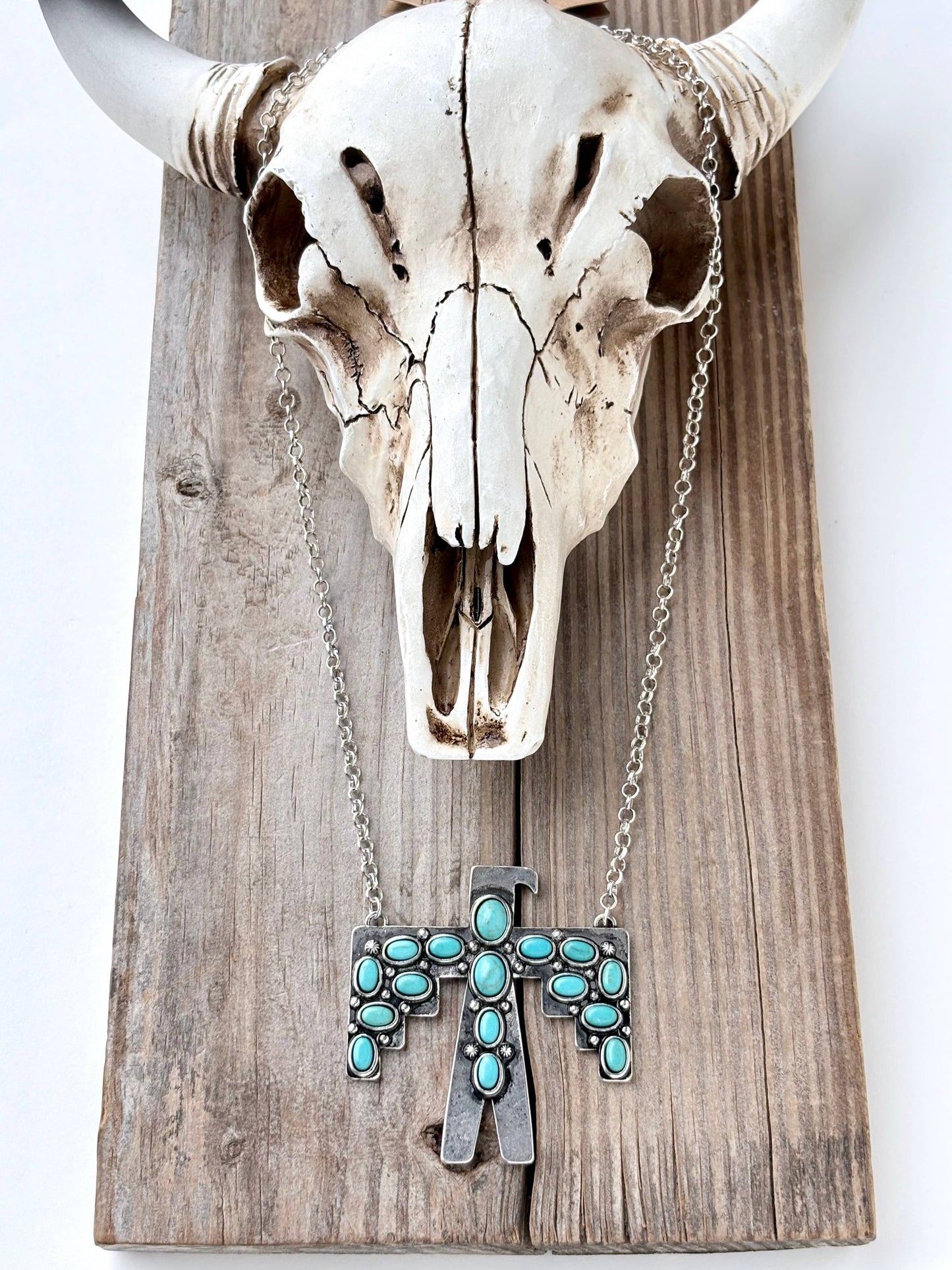 Thunderbird Pendant Necklace