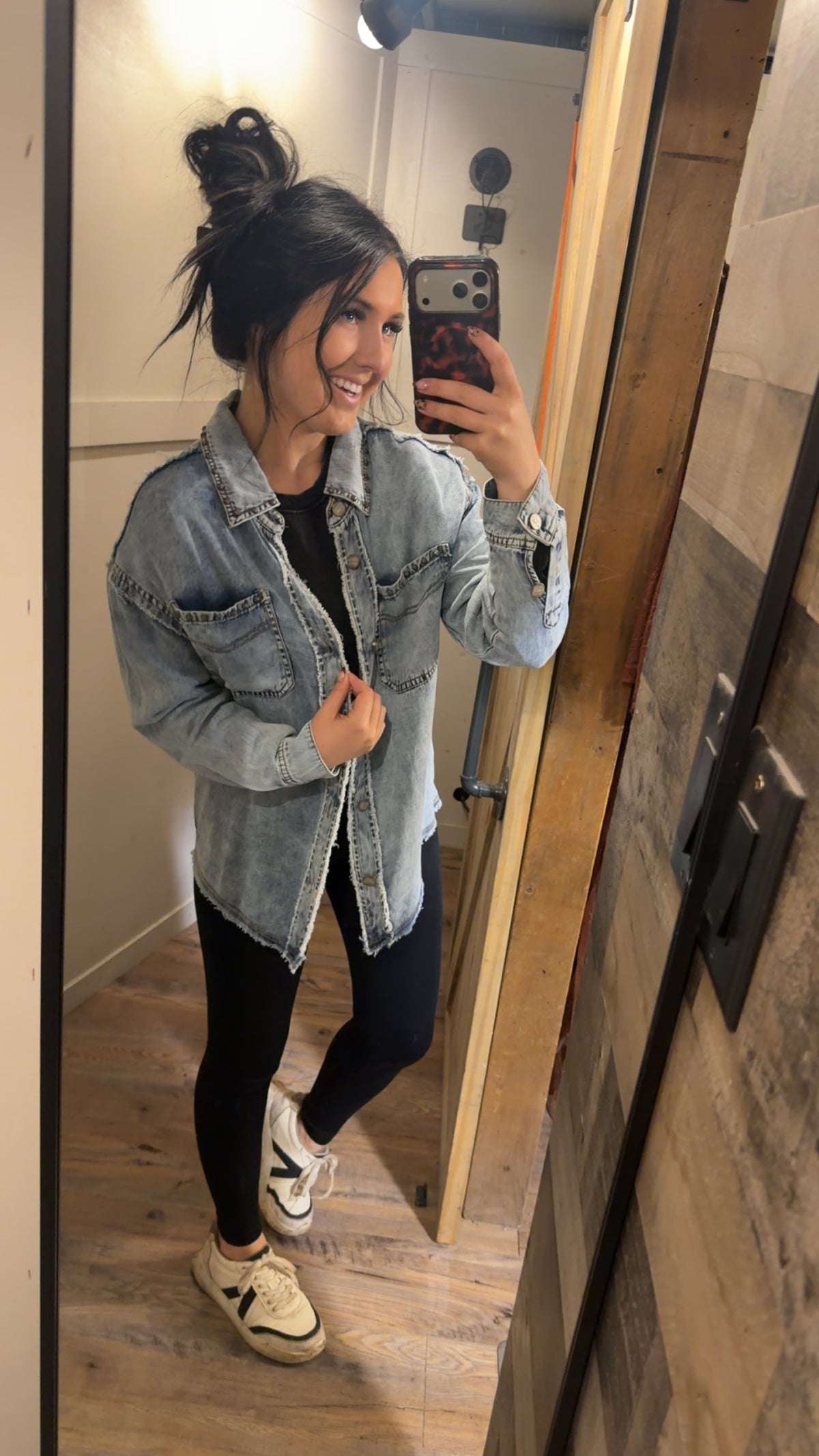 Studded Denim Jacket
