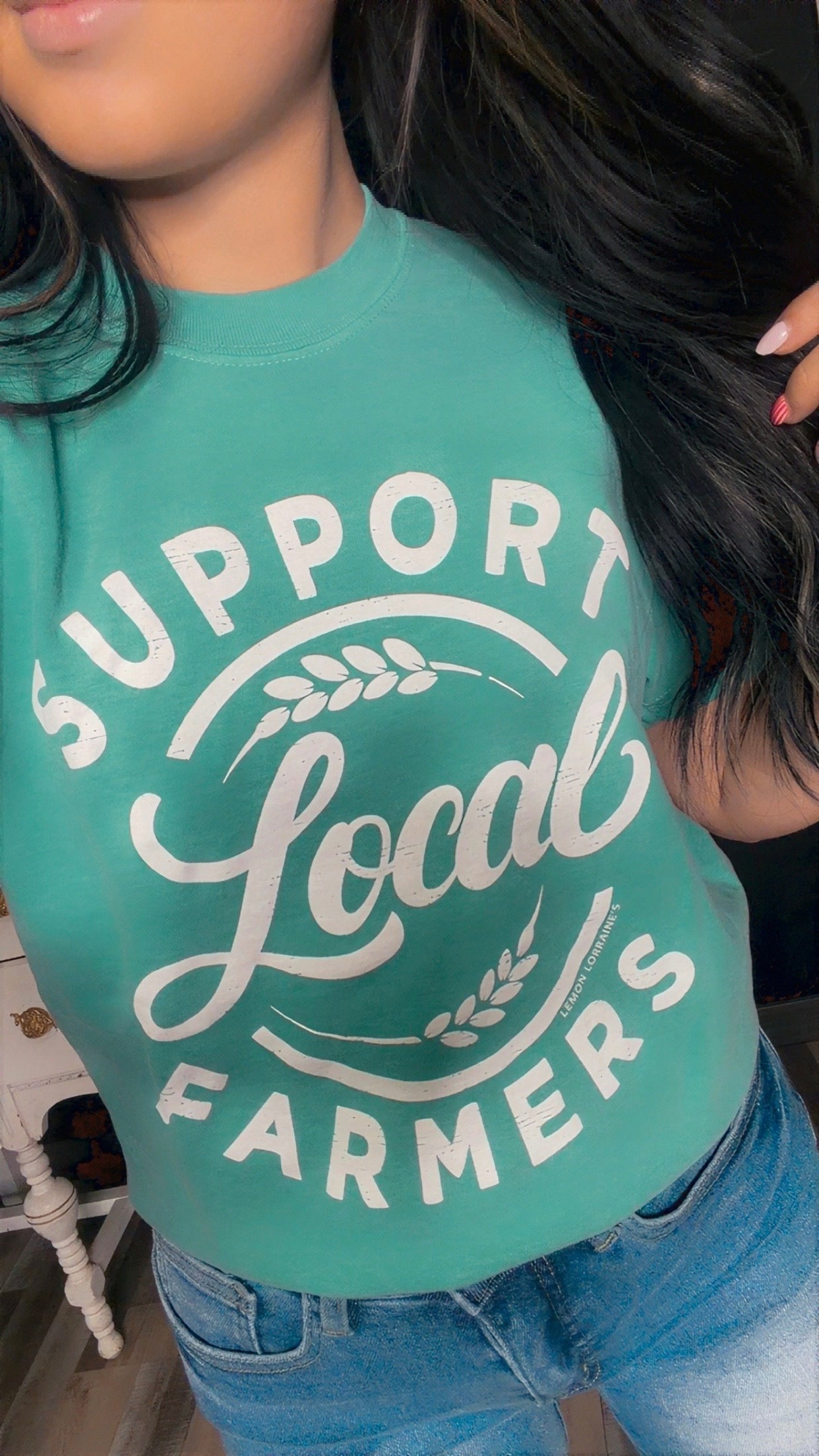Support Local Farmers Tee