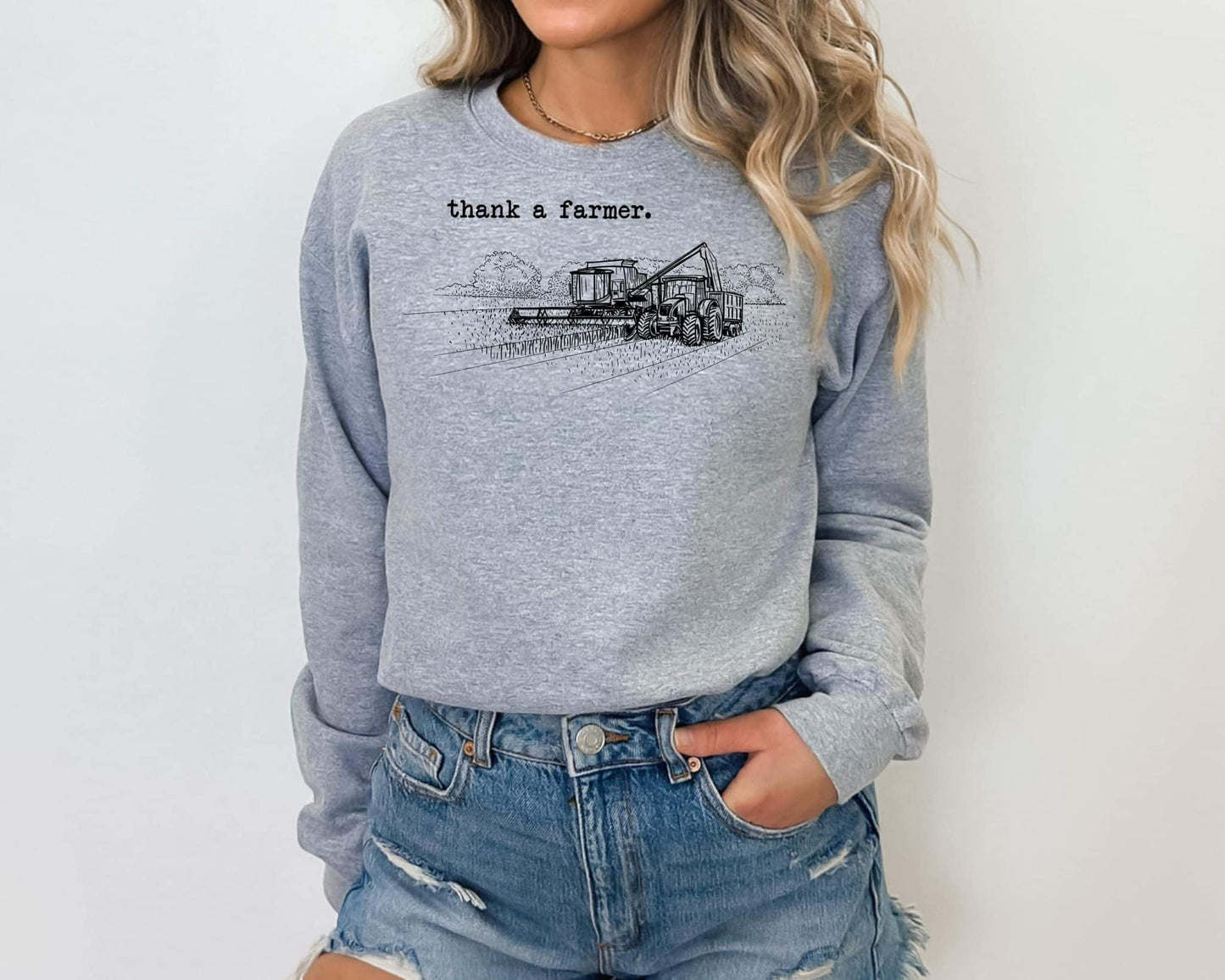 Thank a Farmer Crewneck