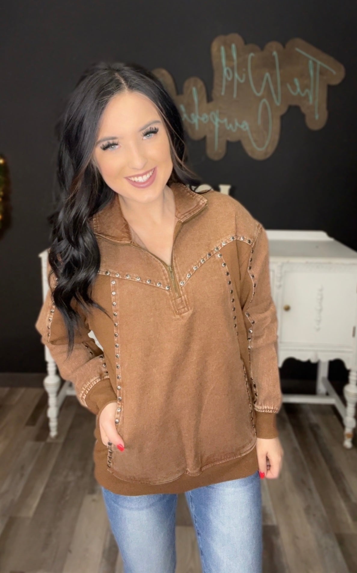 Silver Creek Top-Brown