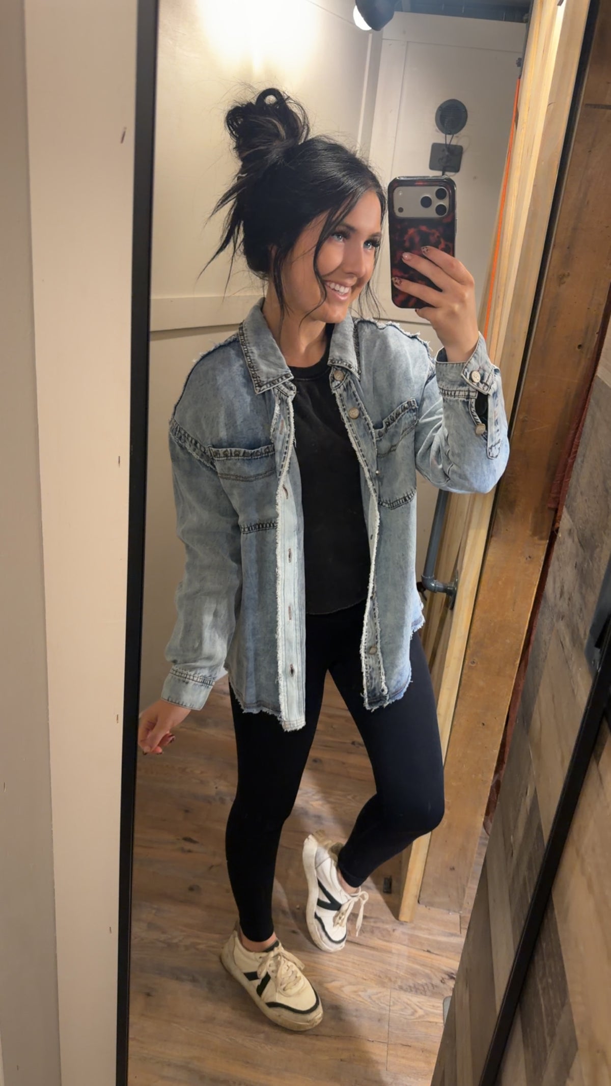 Studded Denim Jacket