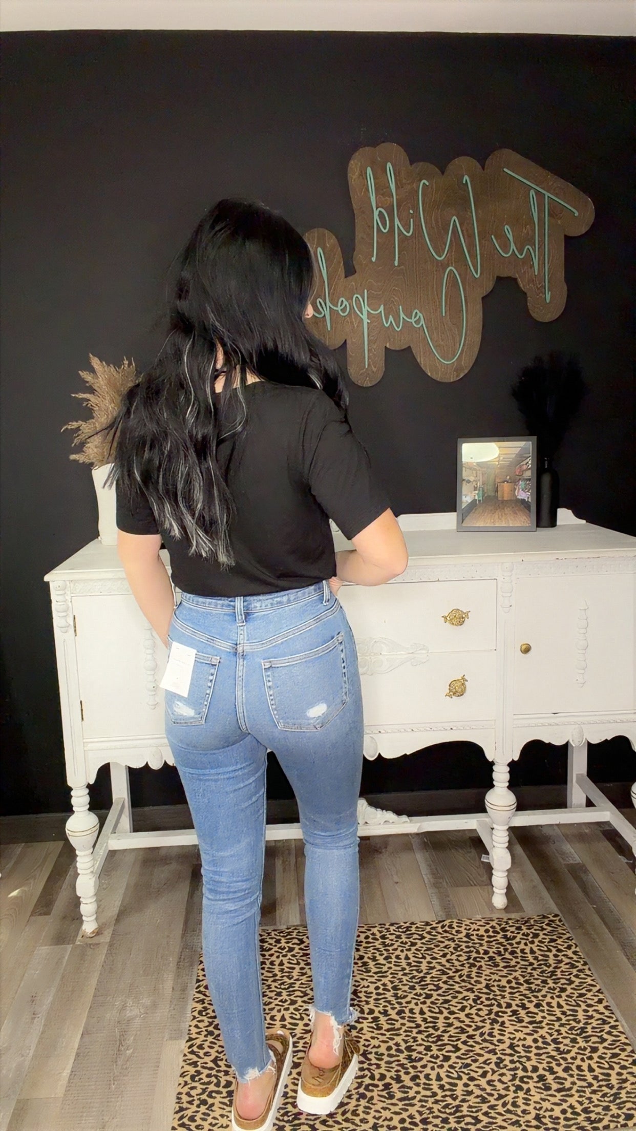 Flying Monkey High Rise Skinny Jeans