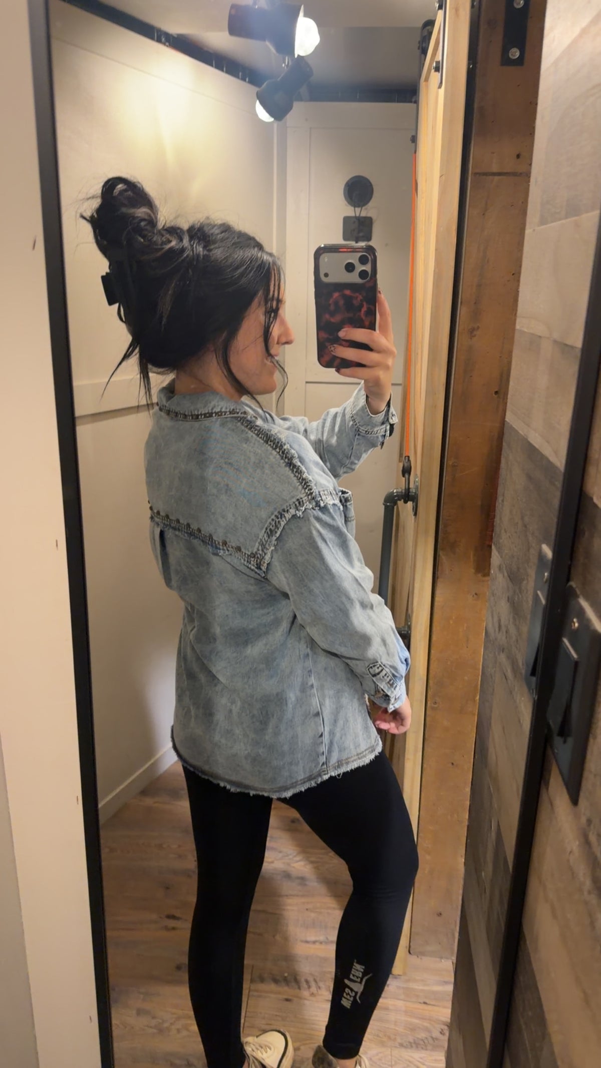 Studded Denim Jacket