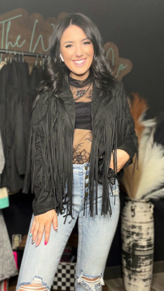 The Kaylee Fringe Jacket