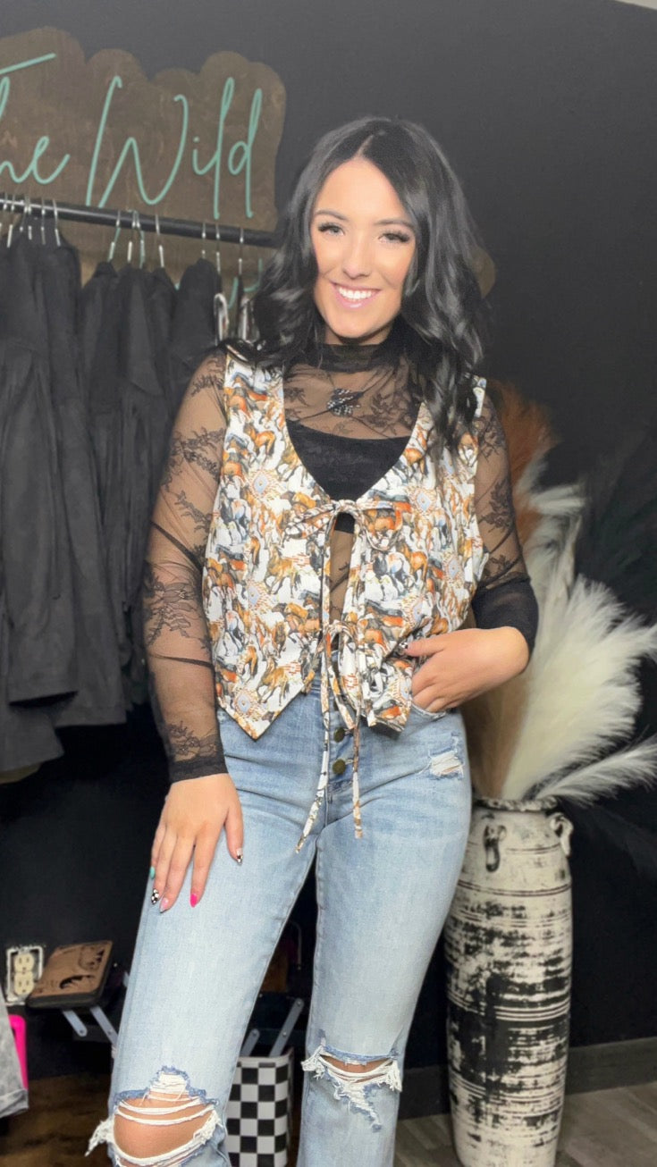 Buckaroo Tie Vest