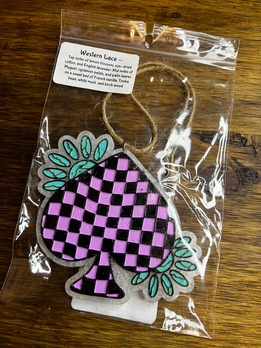 Purple Spade Freshie