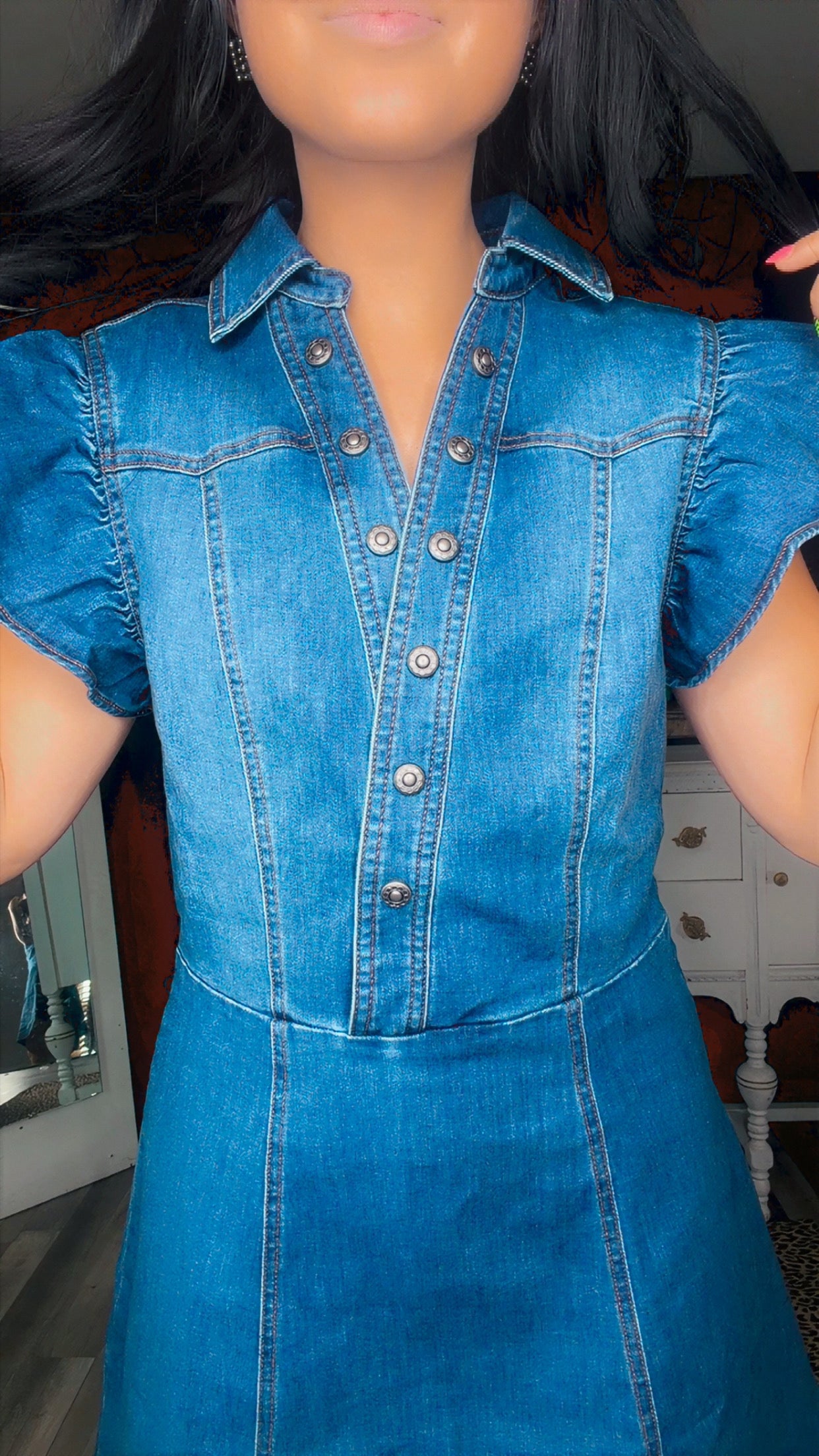 The Denim Darling Dress