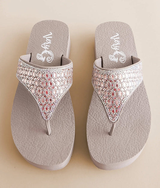 Napoli Flip Flops Grey