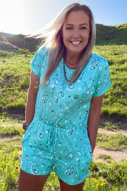 Bandana Babe Romper