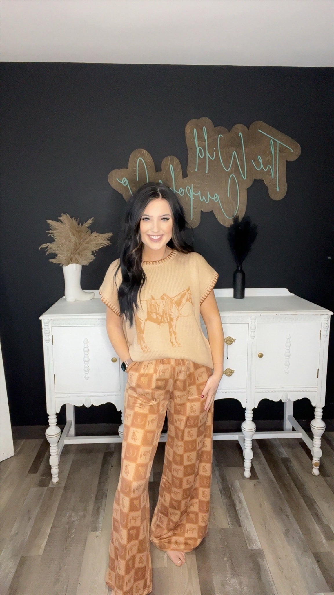 Cowpony Sweater Vest