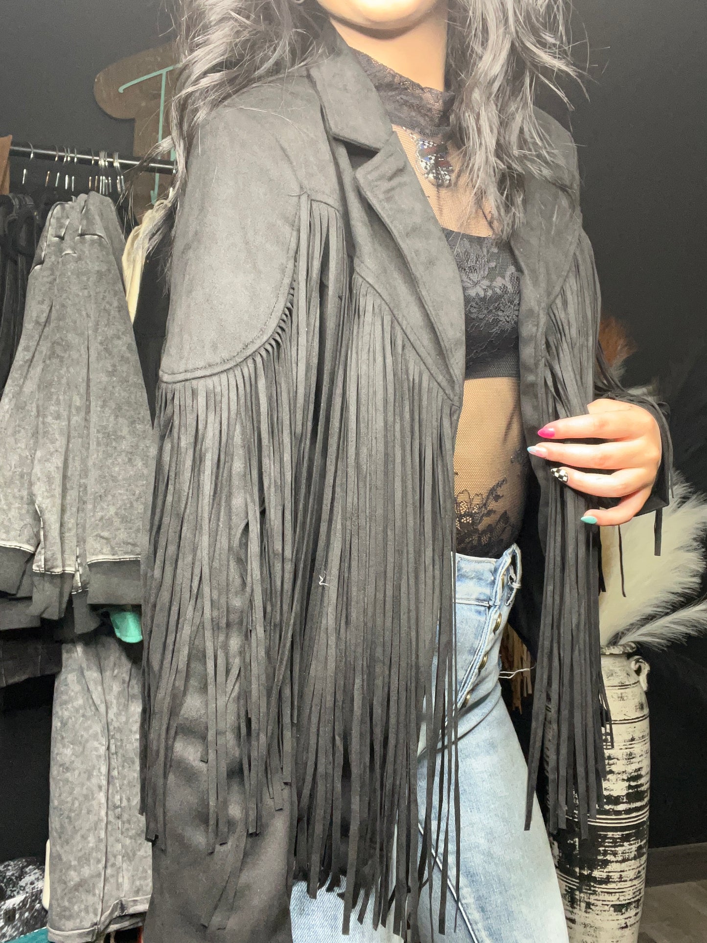 The Kaylee Fringe Jacket