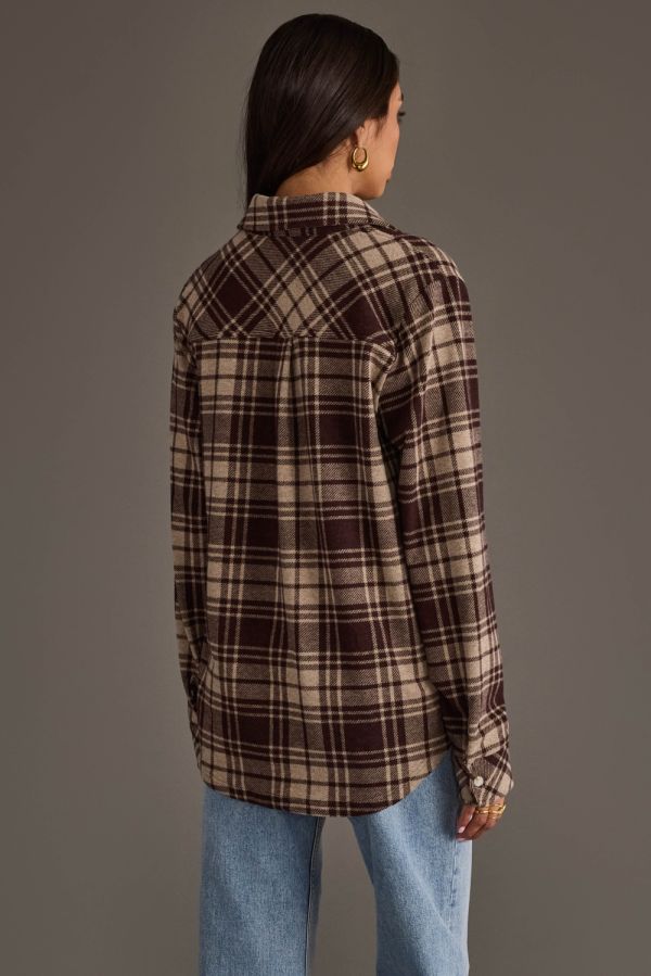 Chocolate Button Up Flannel