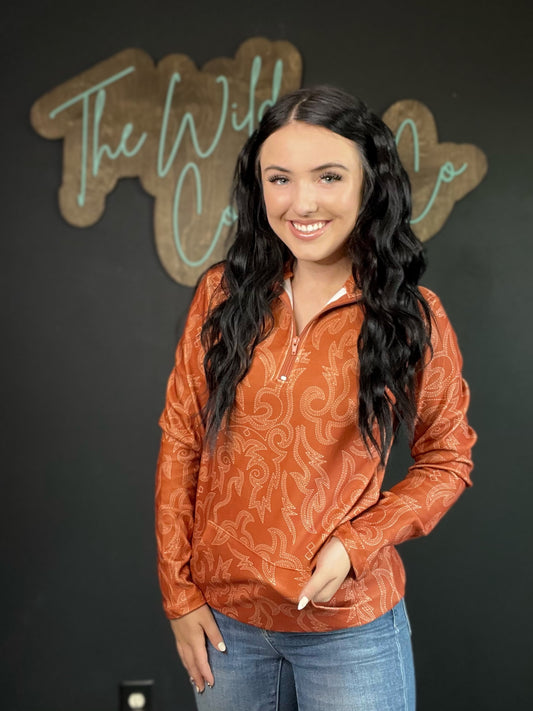 Rustic Ranch Pullover