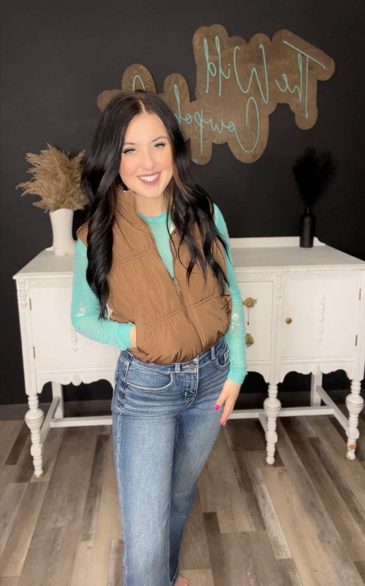 Turquoise Rhinestone Mesh