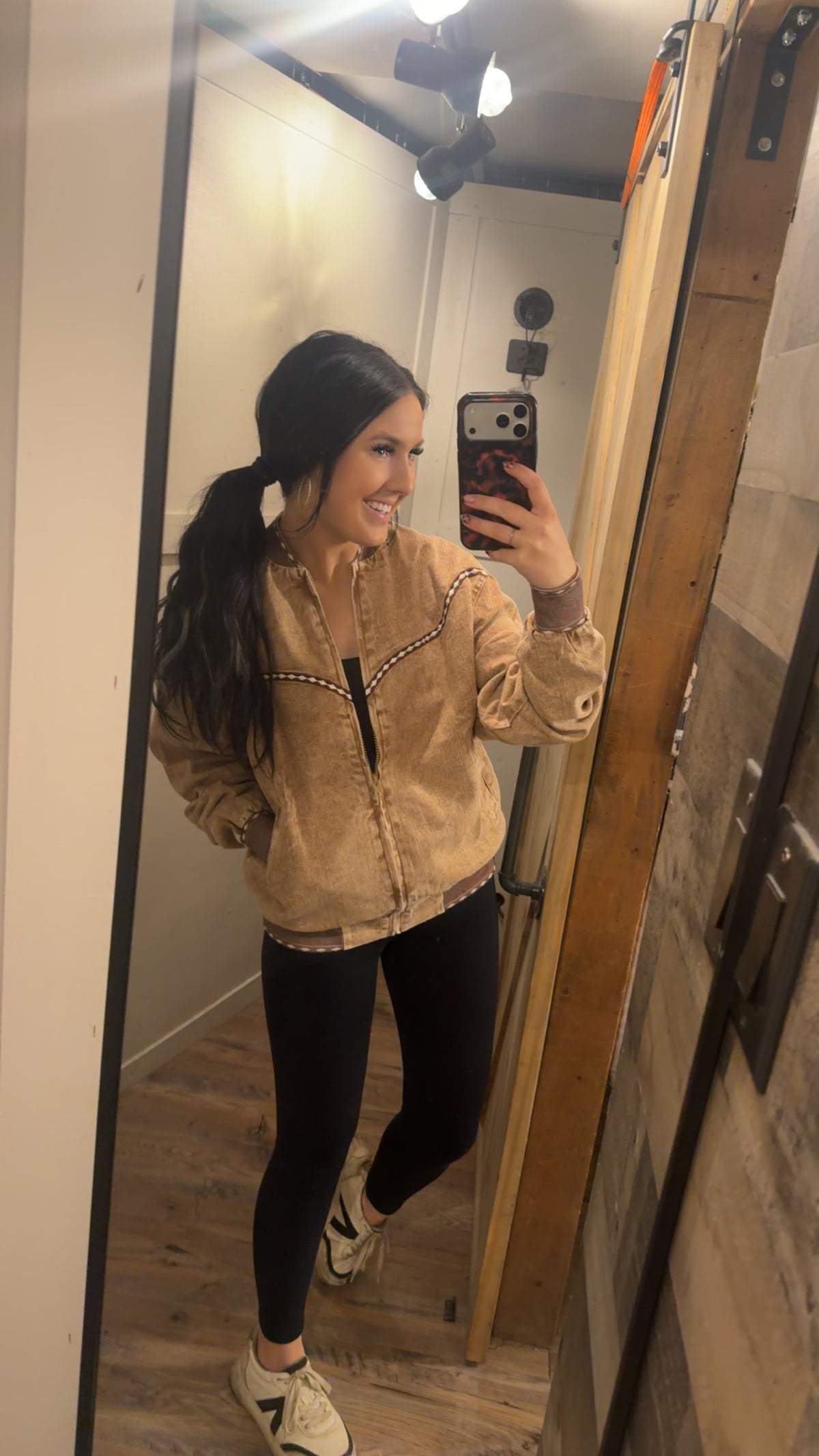 Buckstitch Bomber Jacket
