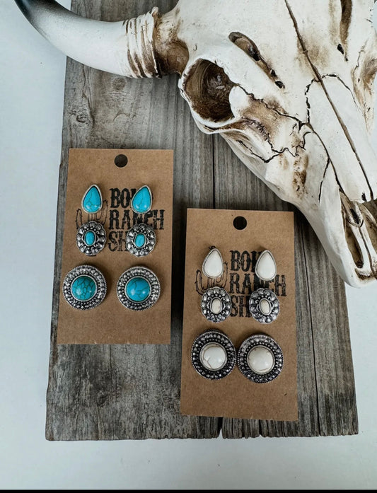 Western Earring Set