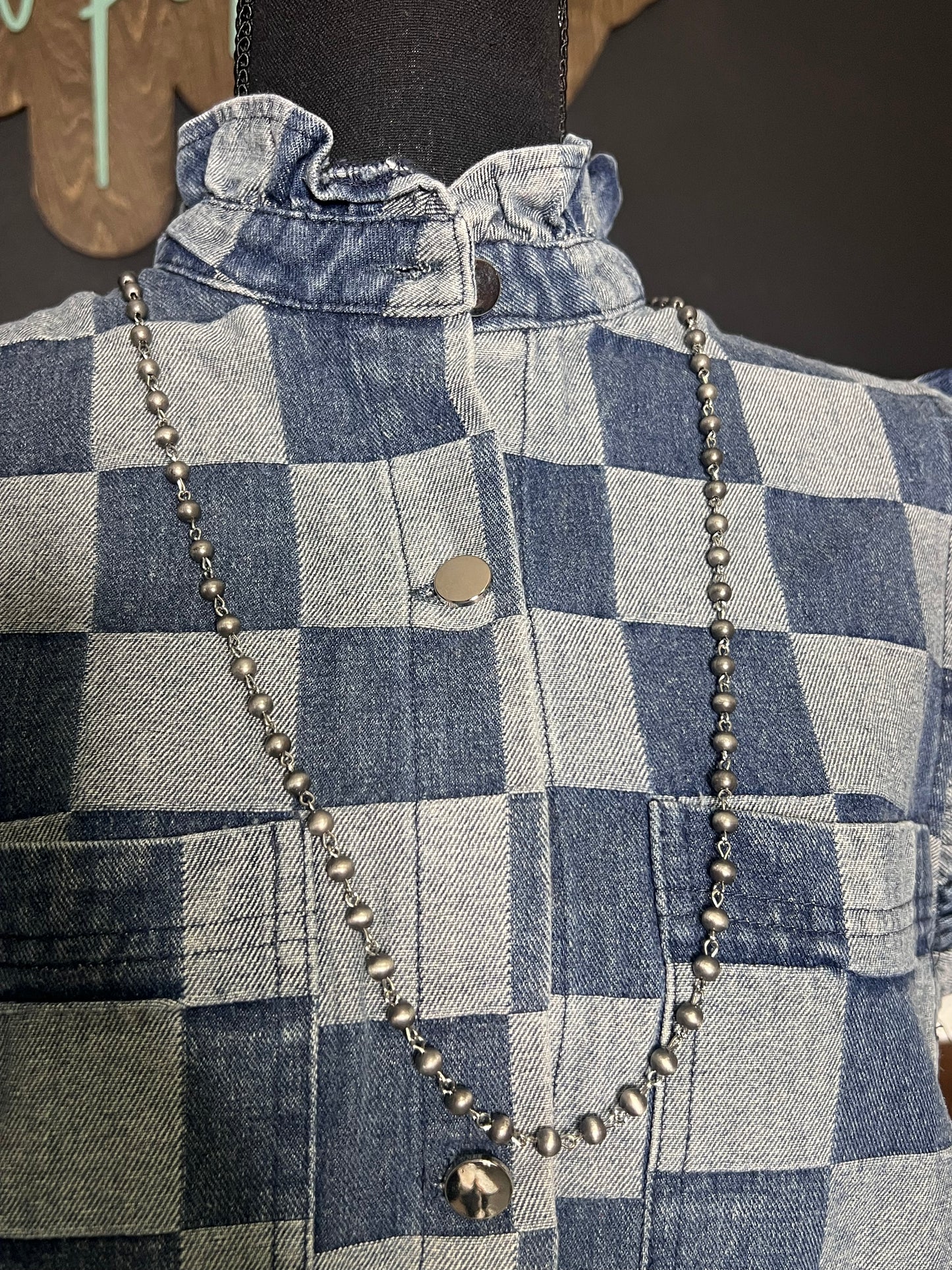 30” Faux Navajo Necklace