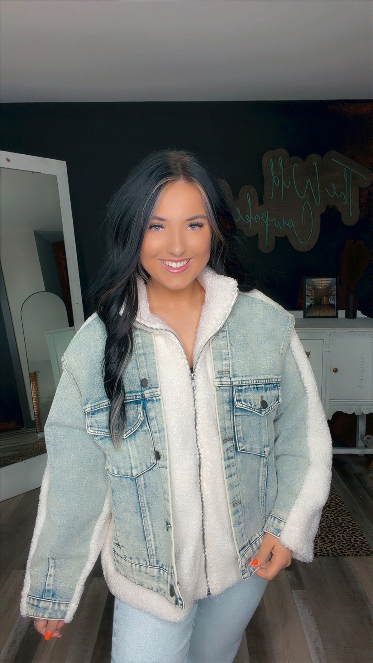 Teddy Zip Up Jacket