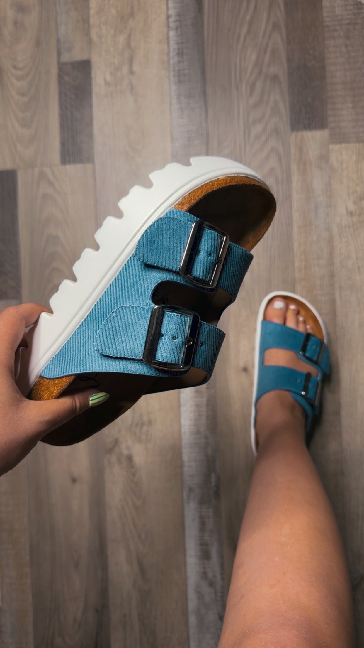 Blue Jazmin Sandal