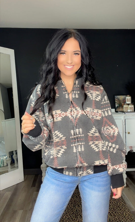Sagebrush Spirt Bomber Jacket