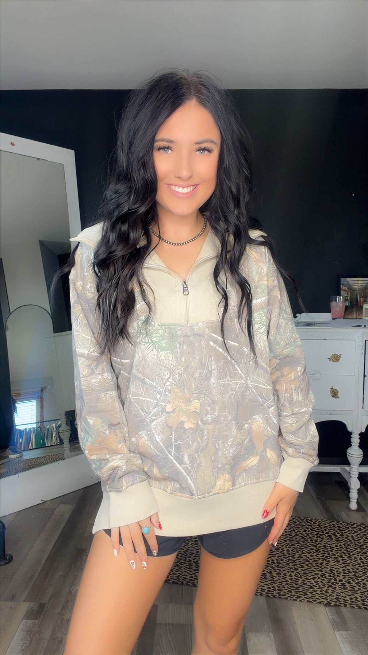 Camo Crush Pullover