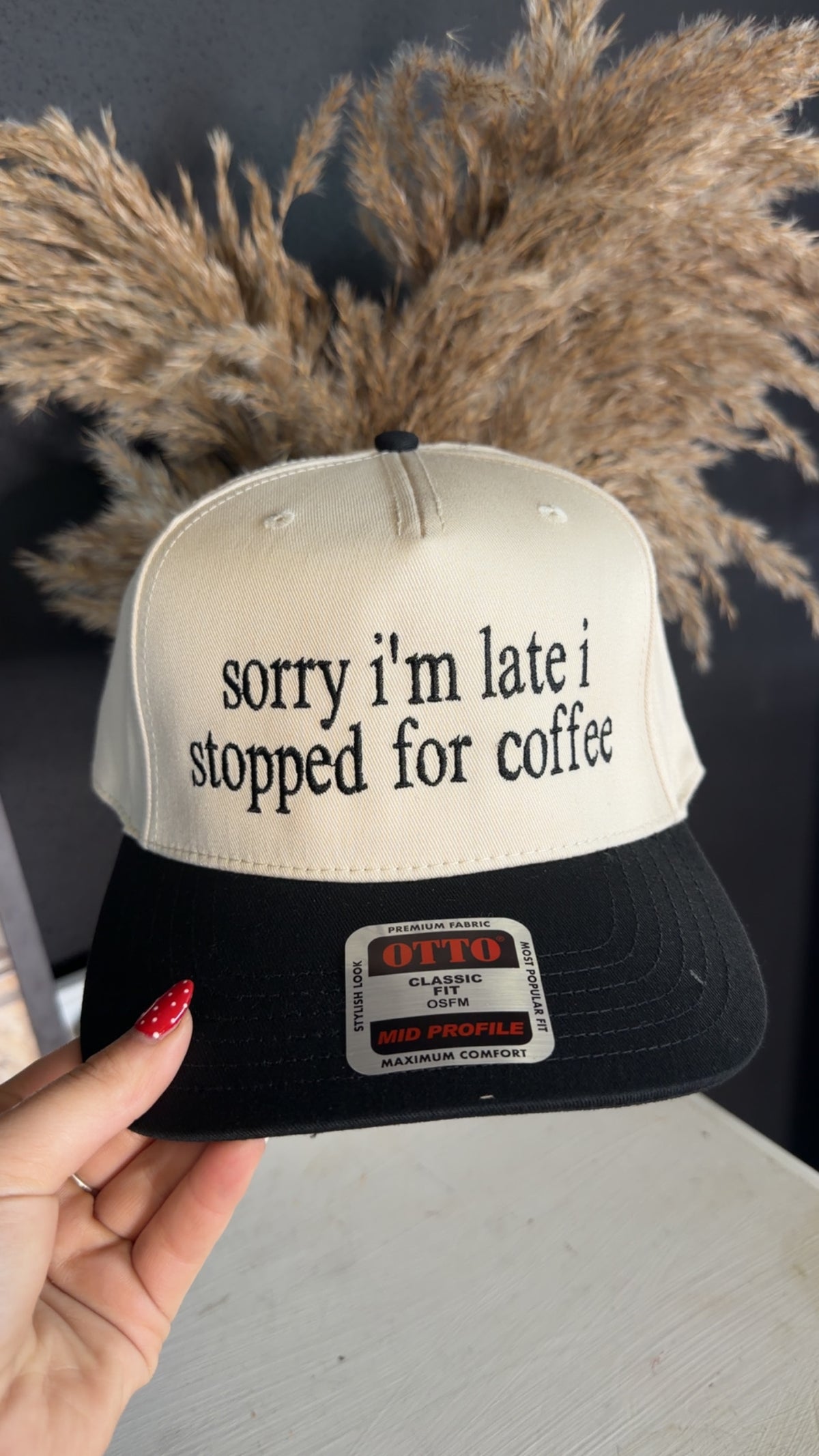 Late For Coffee Hat
