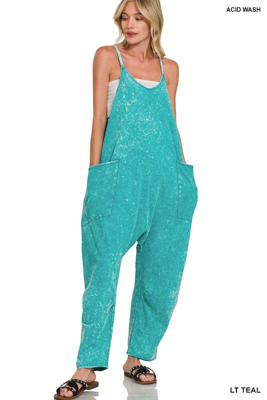 Teal Romper