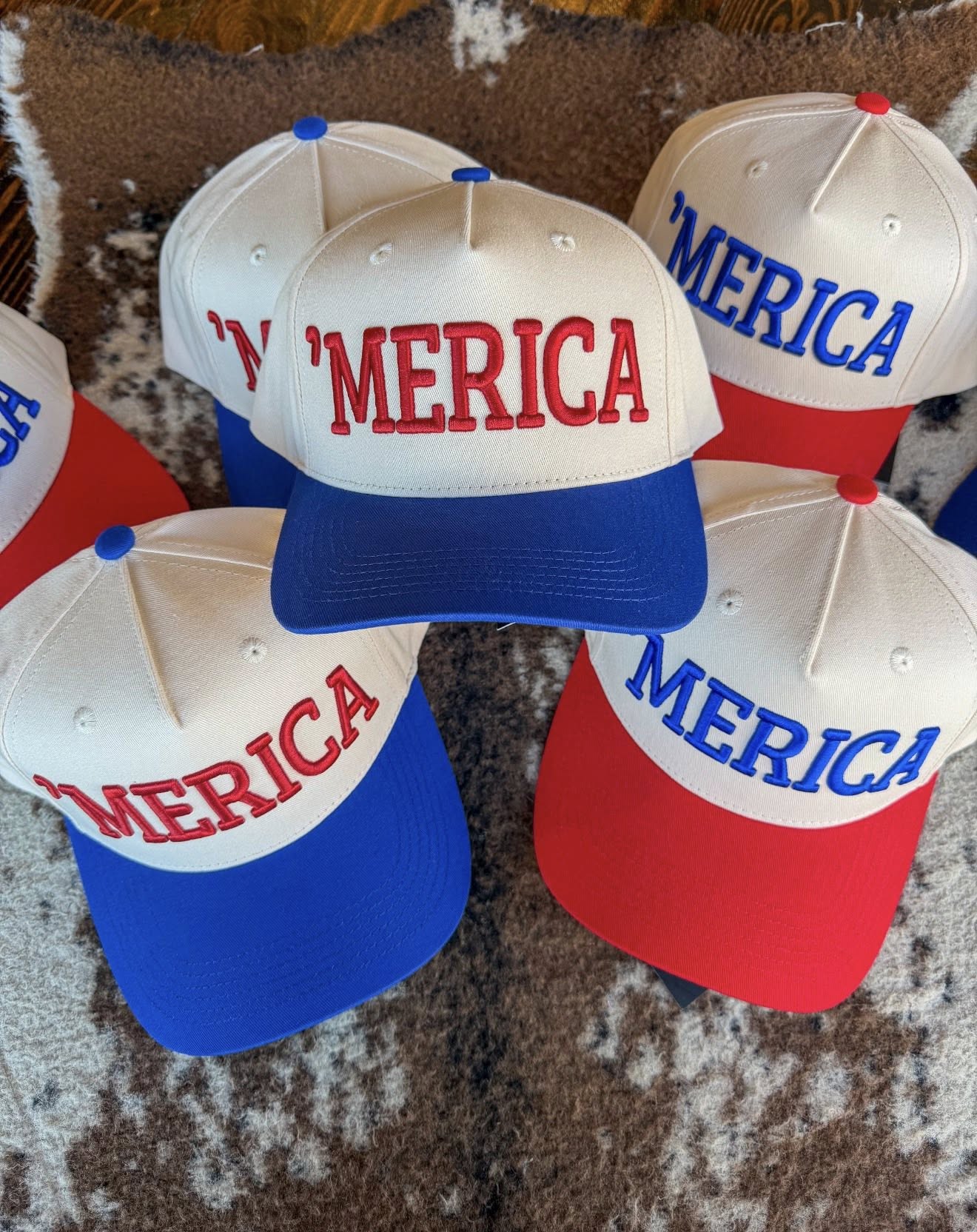 Blue Merica Hat