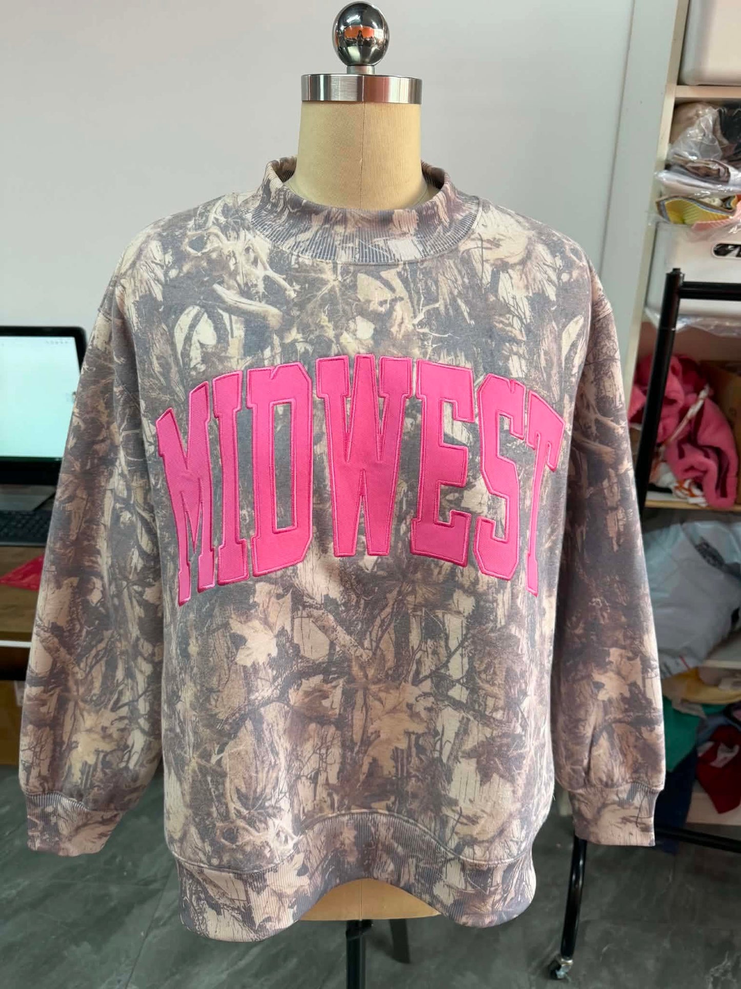 MIDWEST Camo Mockneck PREORDER