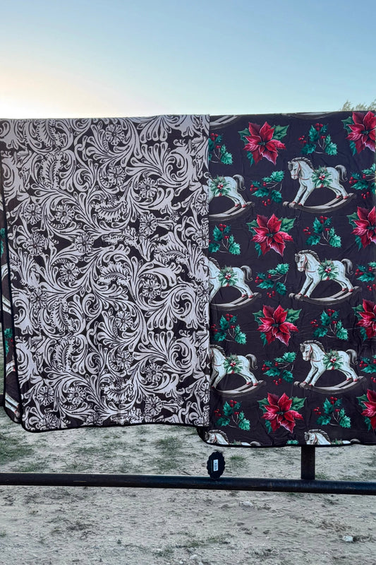 Rockin' Around the Ranch Blanket