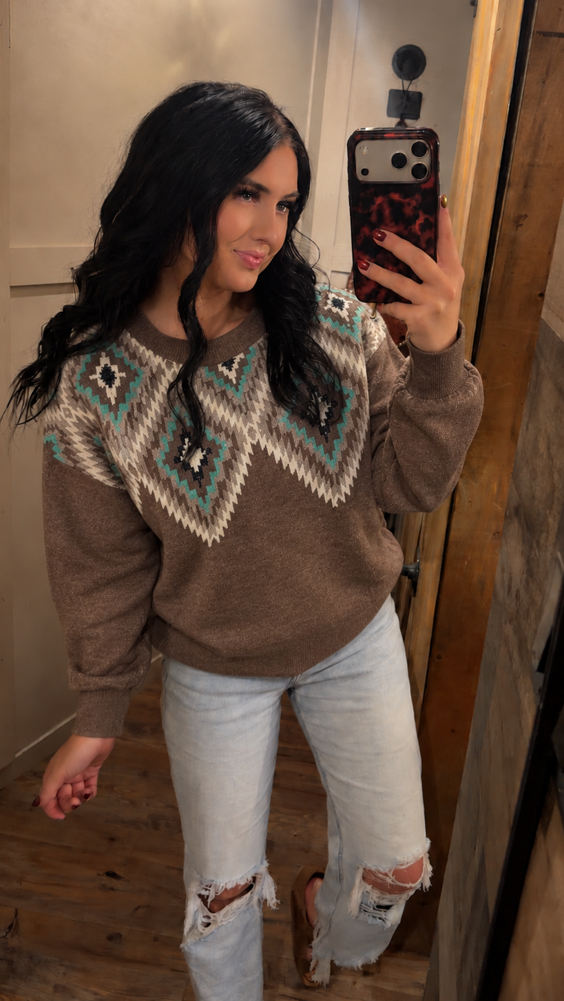 Desert Diamond Sweater